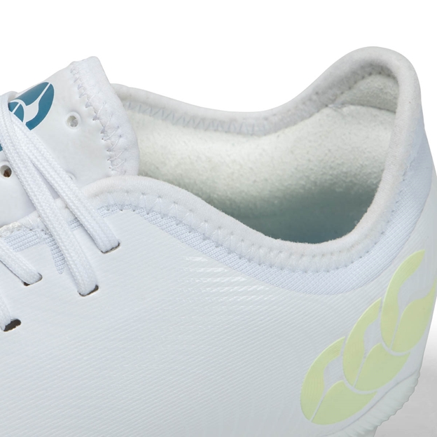 Canterbury Adults Phoenix Genesis Pro Soft Ground Rugby Boots White - Sock Liner