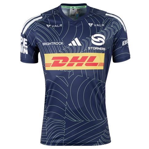 Stormers Mens Performance Training T-Shirt 25/26 Navy - Front