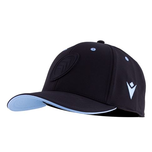 Cardiff Adults Curved Visor Cap 26/27 Navy - Front View