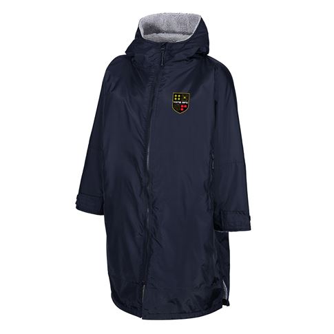 Yate Rugby Club Adults Weatherproof Changing Robe – Navy
