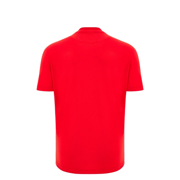 Wales Junior Travel Cotton T-Shirt 25/26 Red - Back