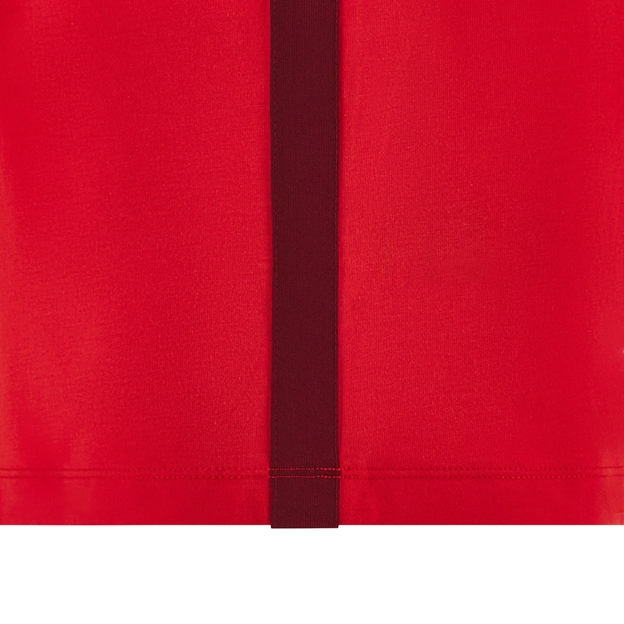 Wales Junior Travel Cotton T-Shirt 25/26 Red - 100% Cotton