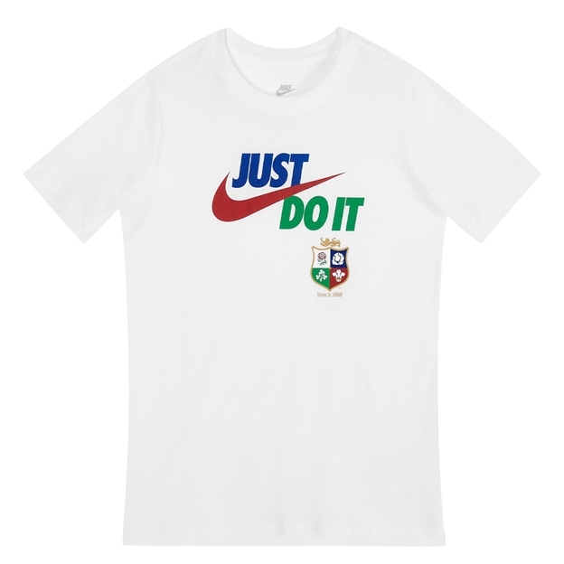 British & Irish Lions Kids Travel T-Shirt 2027 White - Flat.jpg