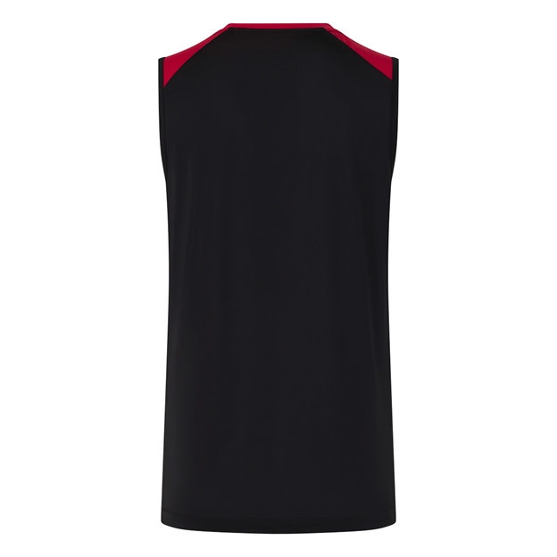 England Mens Performance Vest 26/27 Castore Black - Back View