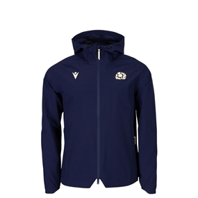 Scotland Kids Training Waterproof Jacket 26/27 - Front View