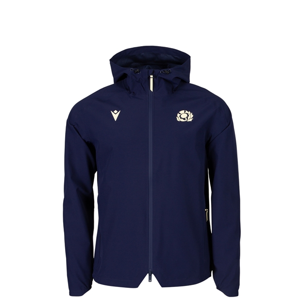 Scotland Kids Training Waterproof Jacket 26/27 - Front View