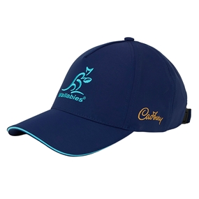Australia Adults Club Cap 2026 Beacon Blue - Front View