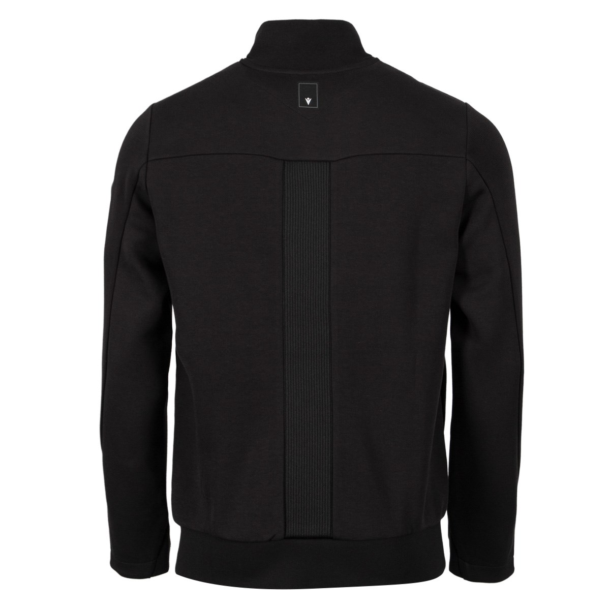 Barbarians Mens Athleisure 1/4 Zip 26/27 Black - Front View