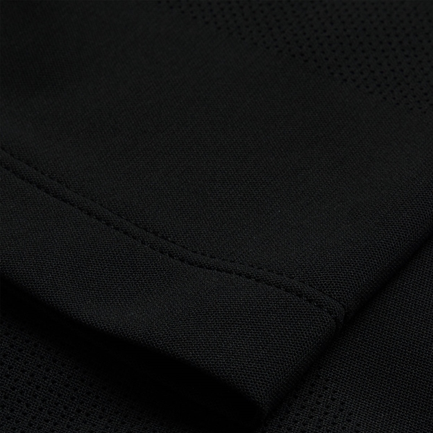 Canterbury Mens Everest Knit Technical T-shirt Black - Material Close-up