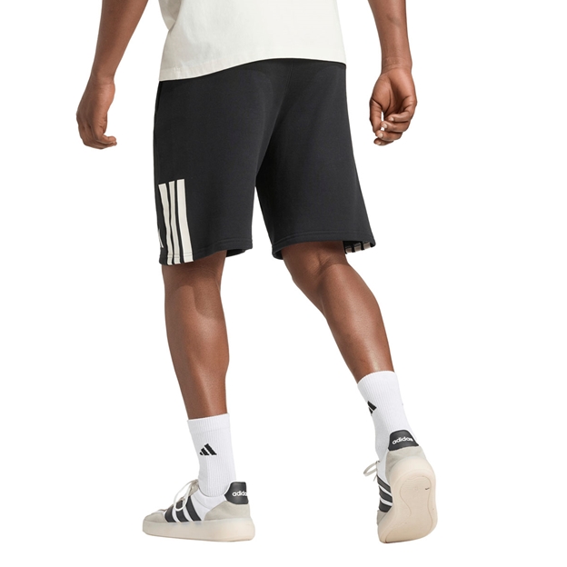 All Blacks Mens Leisurewear Shorts 26/27 All Black - Model Back View