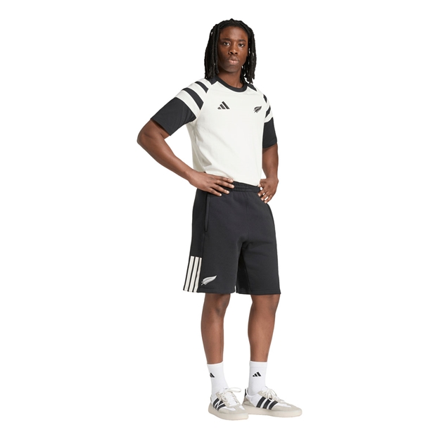 All Blacks Mens Leisurewear Shorts 26/27 All Black - Model Walking View