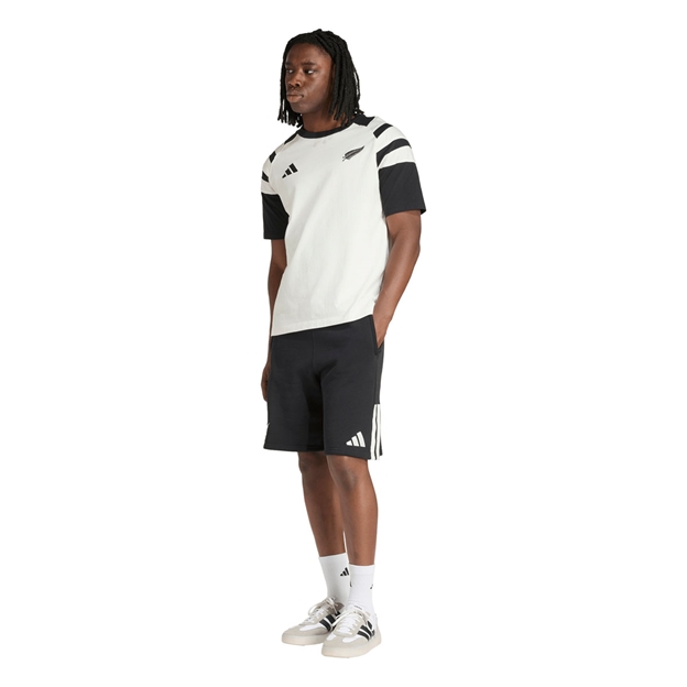 All Blacks Mens Leisurewear Shorts 26/27 All Black - Model Standing View