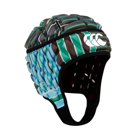Canterbury Adults Uglies Raze Headguard Green - Front