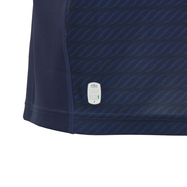 Edinburgh Mens Home Rugby Shirt 26/27 Navy/Orange/White - Official Licensed Product Close-up