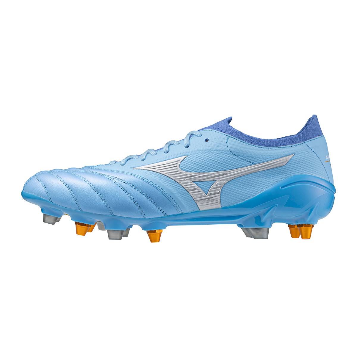 Mizuno Morelia Neo4β Mizuno Adults Morelia Neo IV ?eta Japan Mix Rugby Boots - Blue
