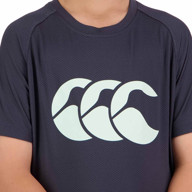 Canterbury Kids Tempo+ Training T-Shirt model front shot