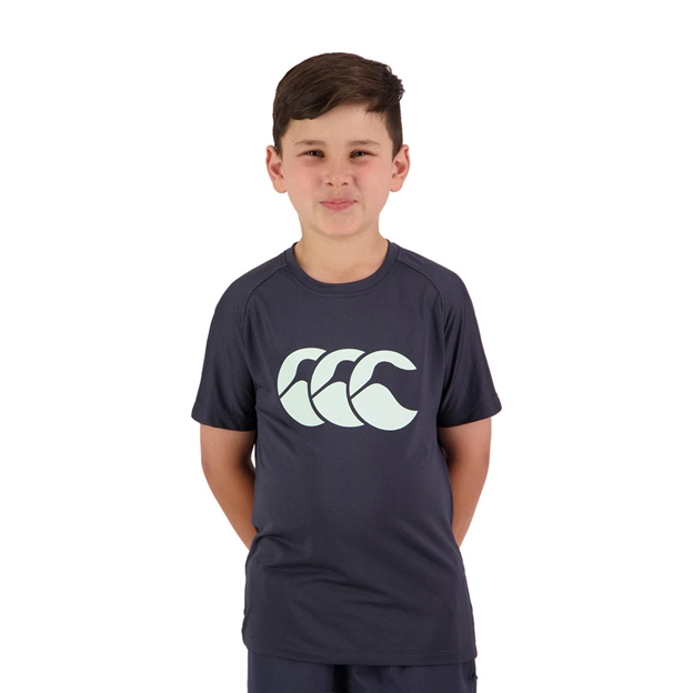 Canterbury Kids Tempo+ Training T-Shirt  - India Ink
