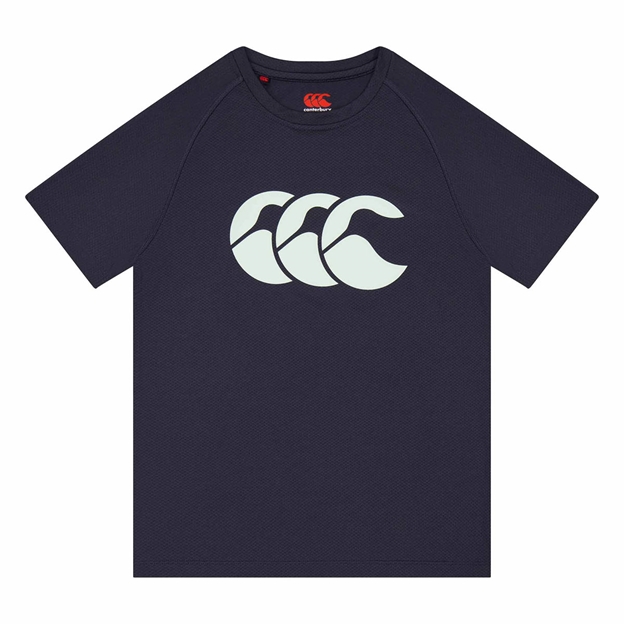 Canterbury Kids Tempo+ Training T-Shirt flat front shot