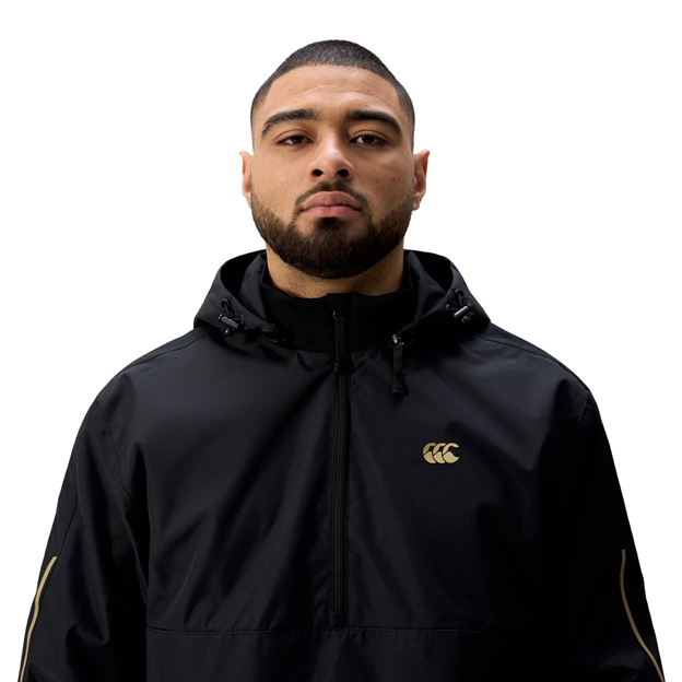 Canterbury Mens Everest Breakdown Contact Jacket Black - Model Close-up
