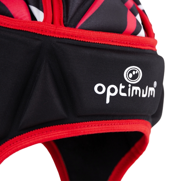 Optimum Adults Razor Headguard Red - Front