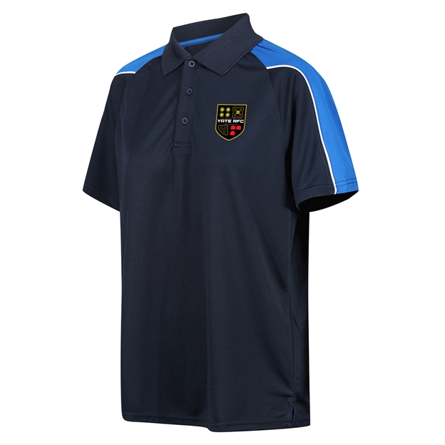 Yate Rugby Club Adults IGen Polo Shirt - Navy/Royal
