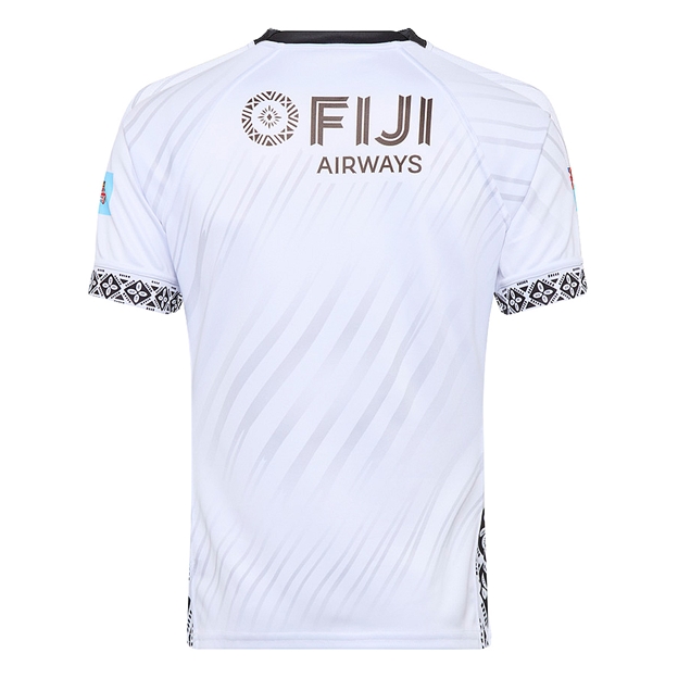 Fiji Mens Home Rugby Shirt 25/26 - Back
