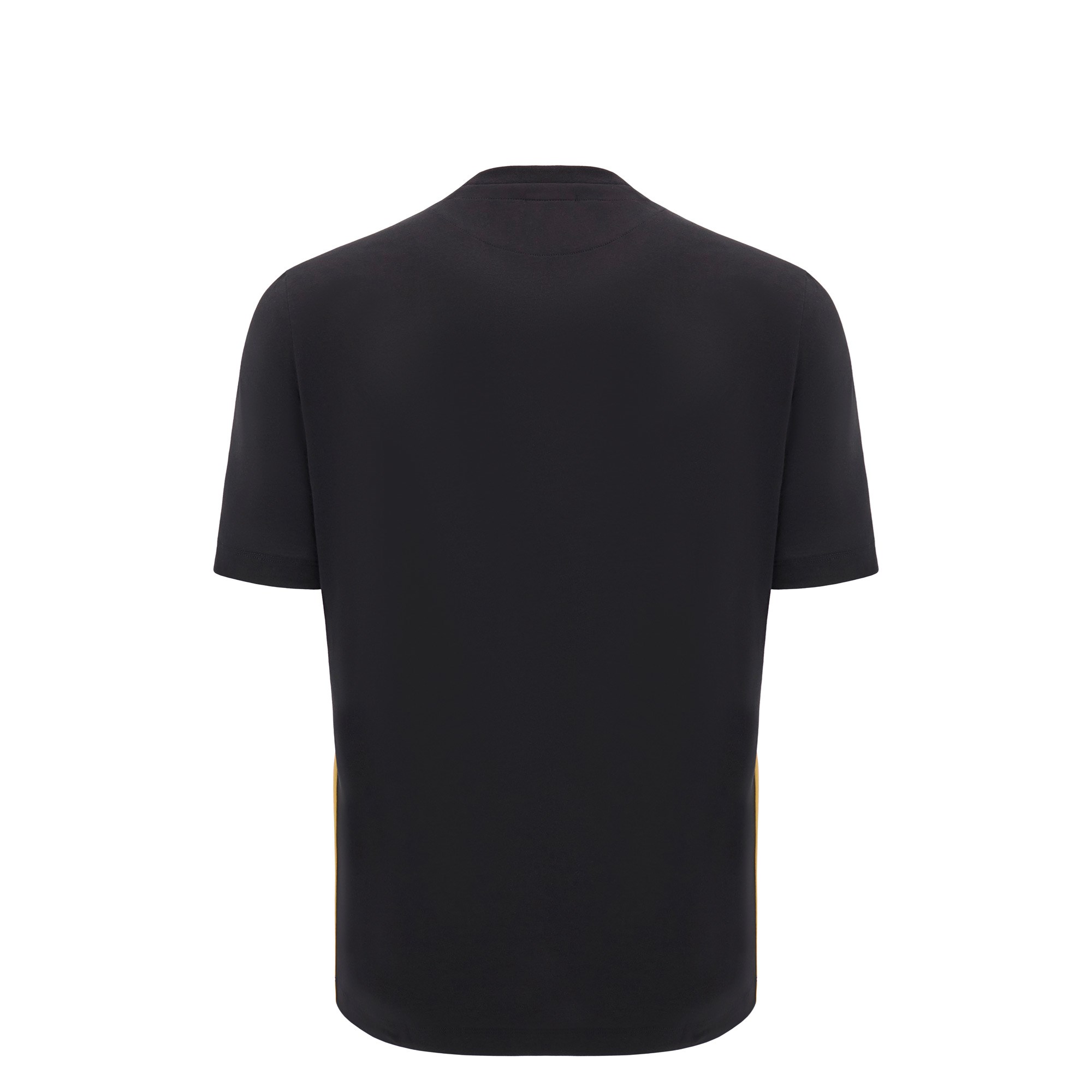 Wales Kids Travel Cotton T-Shirt - Black 2025 - Front