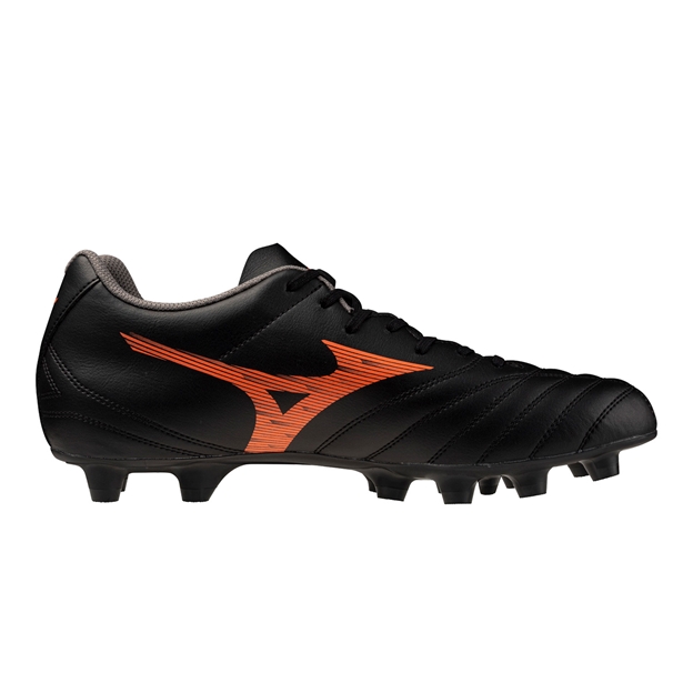 Mizuno Adults Monarcida Neo III Select Firm Ground Rugby Boots Bright Black - Instep View