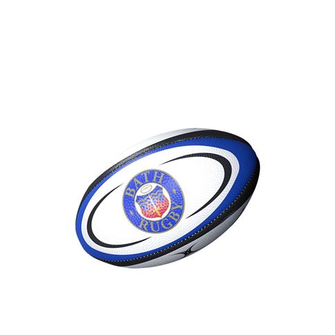 Gilbert Bath Mini Rugby Ball - Front