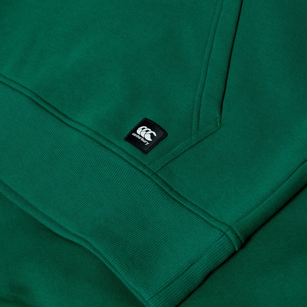 Canterbury Mens Uglies Hoodie Green - Pocket Detail Close-up