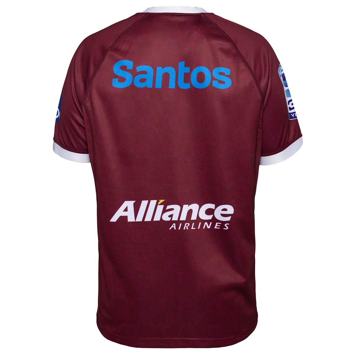 Queensland Reds Mens Home Rugby Shirt 25/26 Maroon - Front
