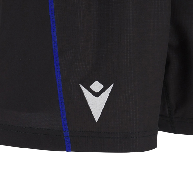 Glasgow Warriors Kids Home Rugby Shorts 25/26 Black - Macron