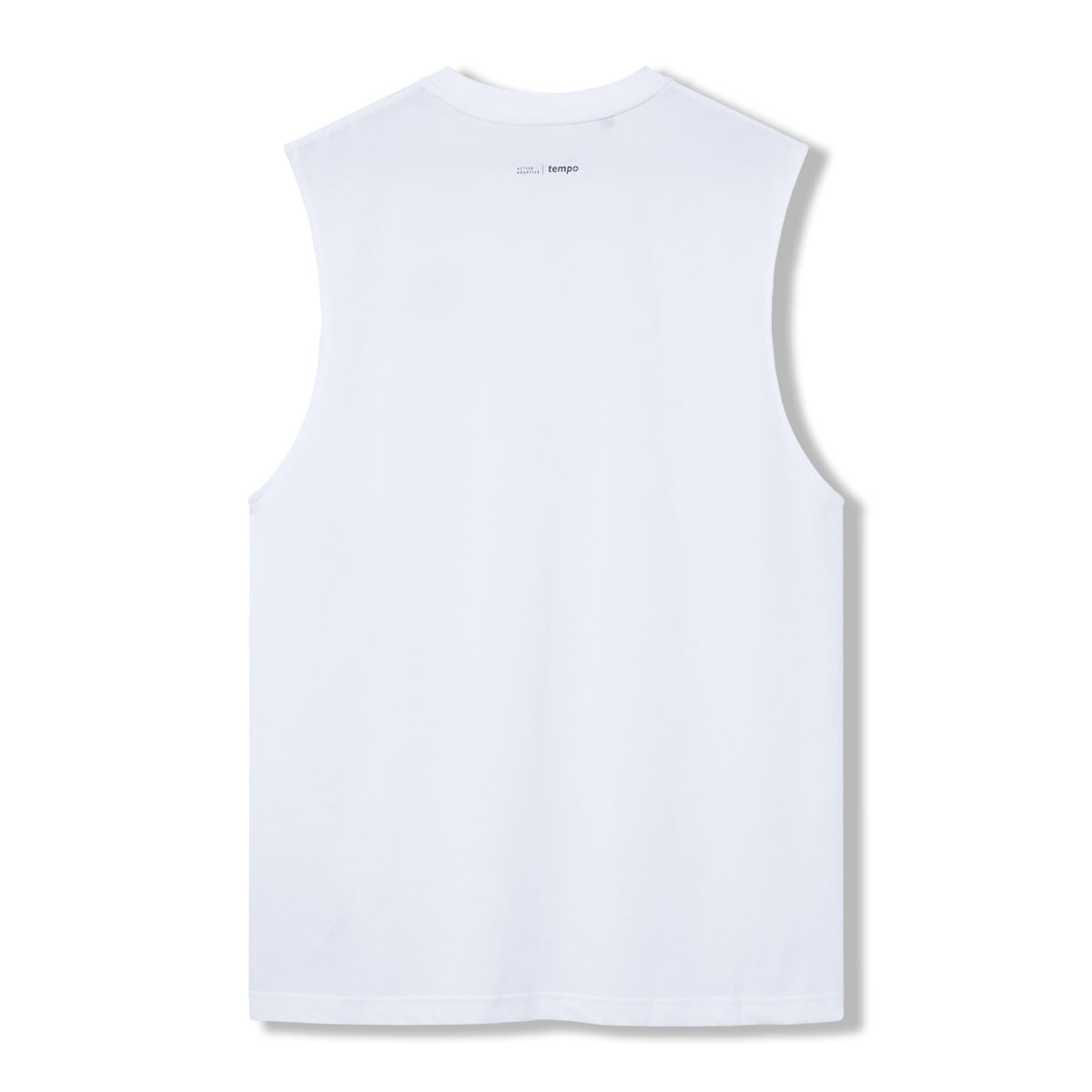 Canterbury Mens Tempo+ Training Vest White and Blue - Front View