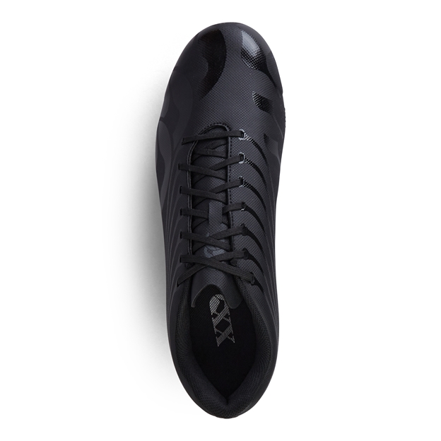 Canterbury Adults Stampede Team Soft Ground Rugby Boots Black - Top View