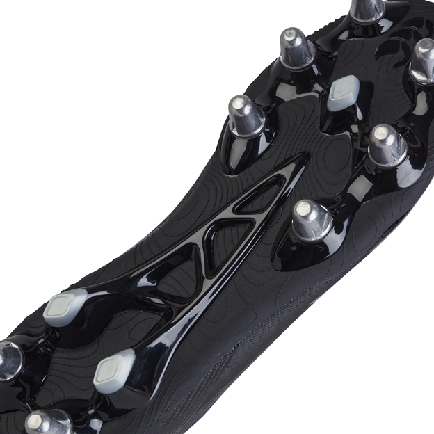 Canterbury Adults Stampede Team Soft Ground Rugby Boots Black - Sole Close-up
