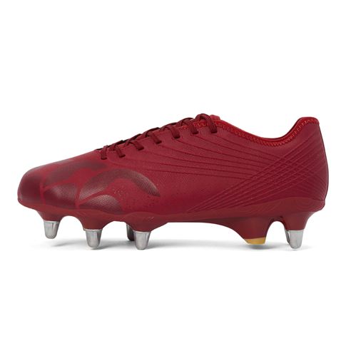 Canterbury Stampede Adult Pro SG Rugby Boots Red - Outstep