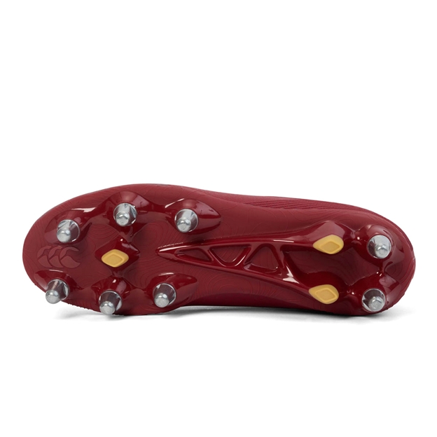Canterbury Stampede Adult Pro SG Rugby Boots Red - Soleplate