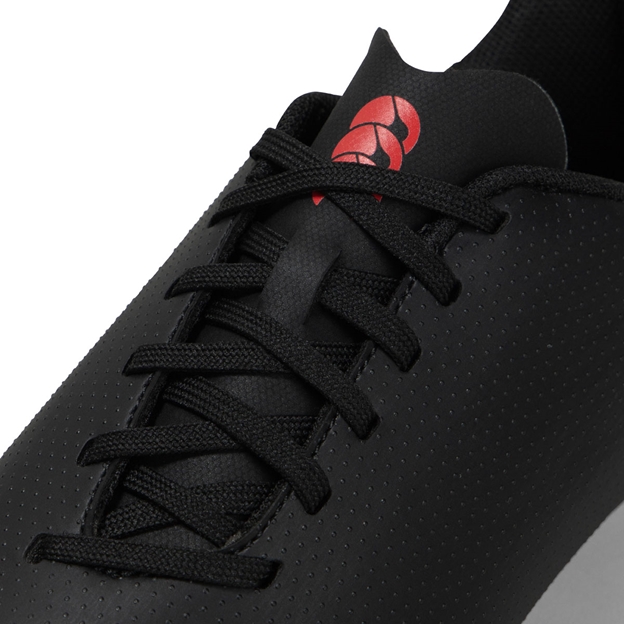 Canterbury Kids Speed Raze Soft Ground Rugby Boots Black/White - Lacing