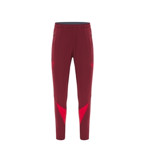 Wales Junior Training Fitted Track Pants 25/26 Dark Red - Front
