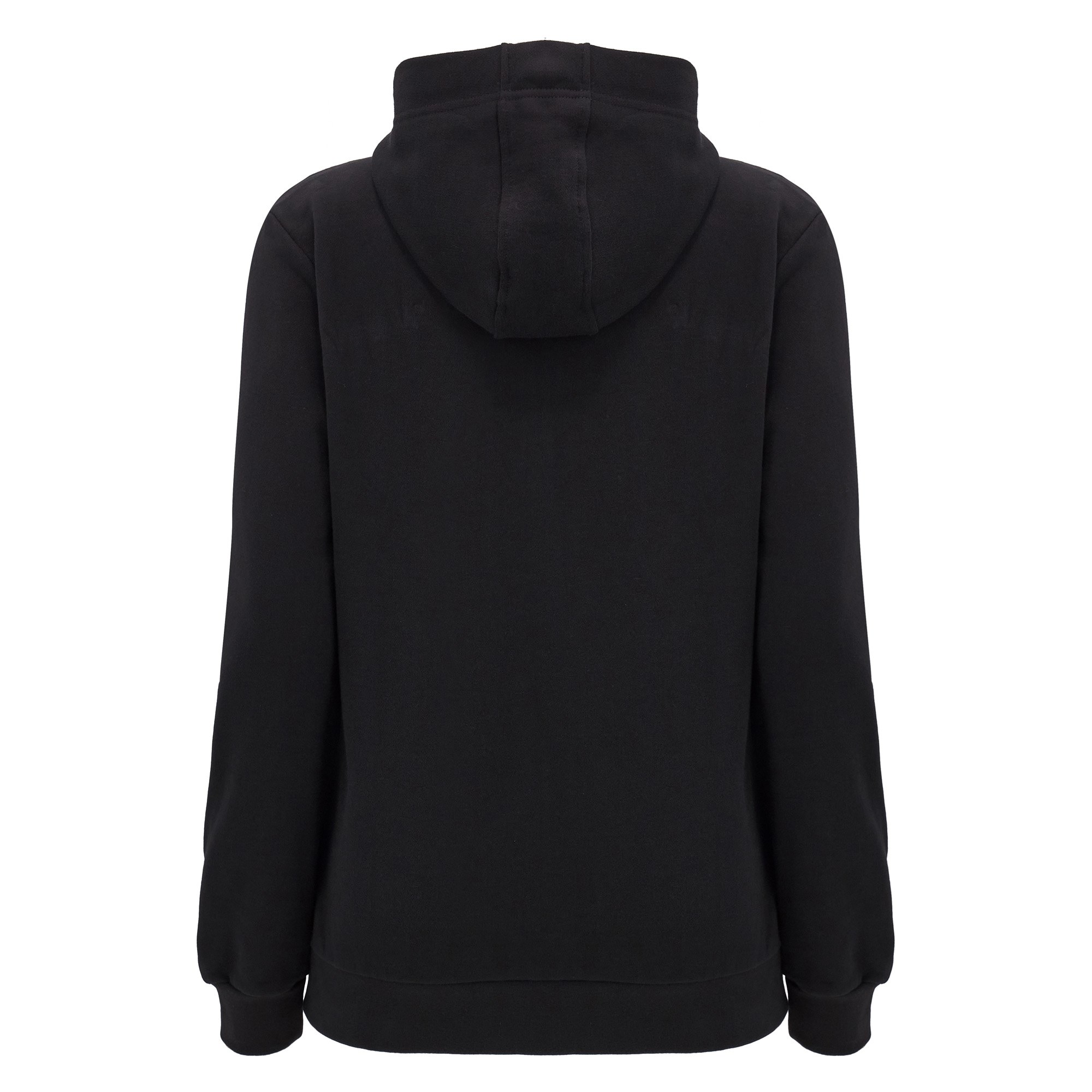 Wales Womens Travel Full Zip Hoodie - Black 2025 - Front