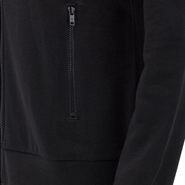 Wales Womens Travel Full Zip Hoodie - Black 2025 - Pocket
