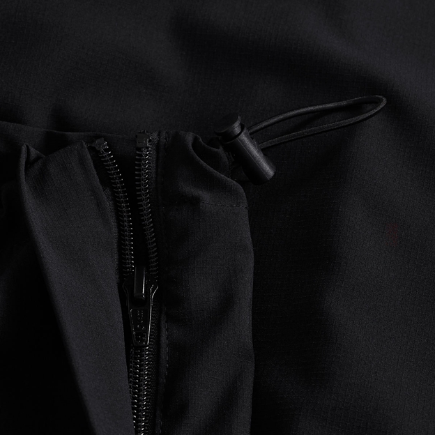 Canterbury Mens Tempo Trackpant Black - Hem Drawstring and Zip