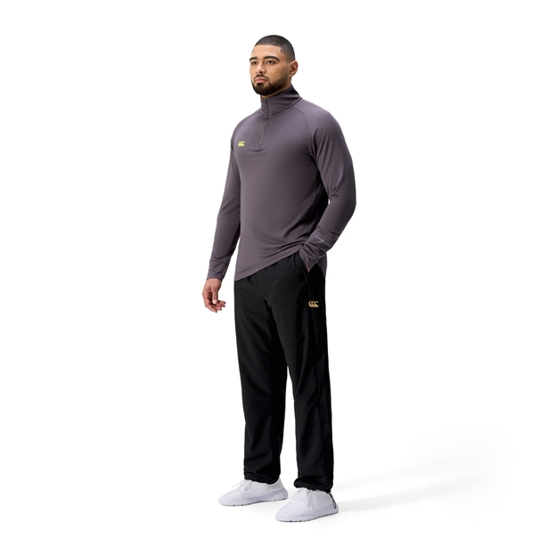 Canterbury Mens Tempo Trackpant Black - Model Front