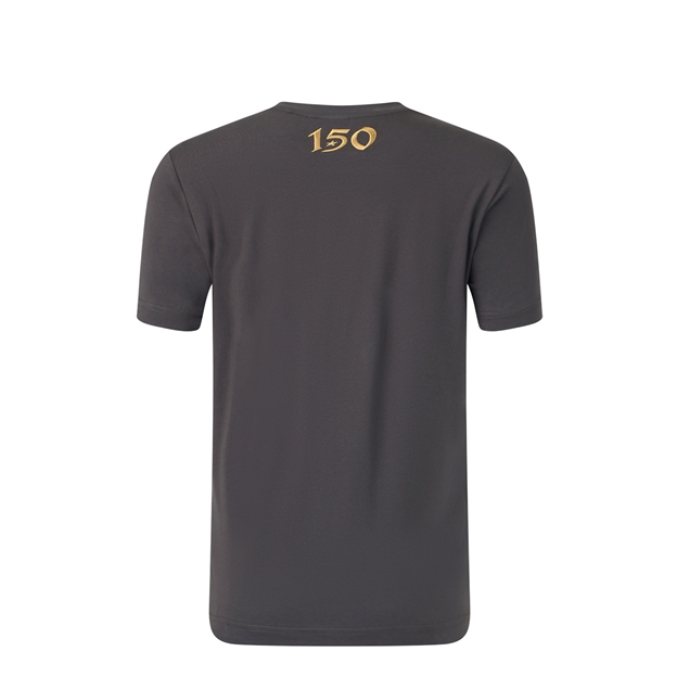 Saracens Kids 150th Anniversary T-Shirt 26/27 Gunmetal - Back View