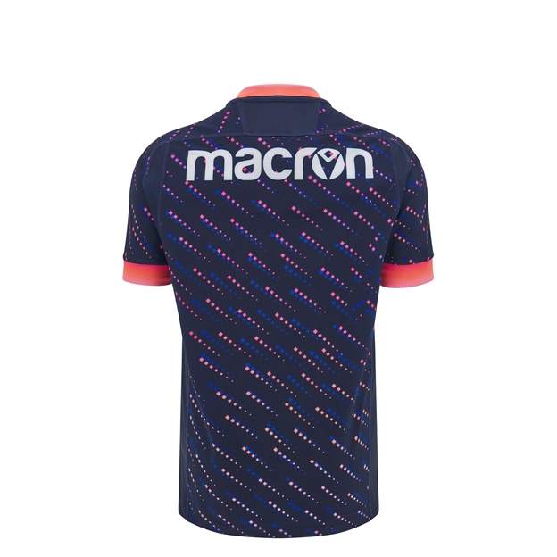 Edinburgh Kids Training Rugby Shirt - Short Sleeve - 24/25 - Back