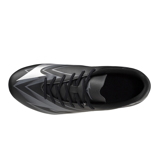 Mizuno Adults Waitangi Club Soft Ground Rugby Boots Bright Black - Top View