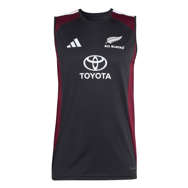 All Blacks Mens Training Vest 26/27 All Black - Front View