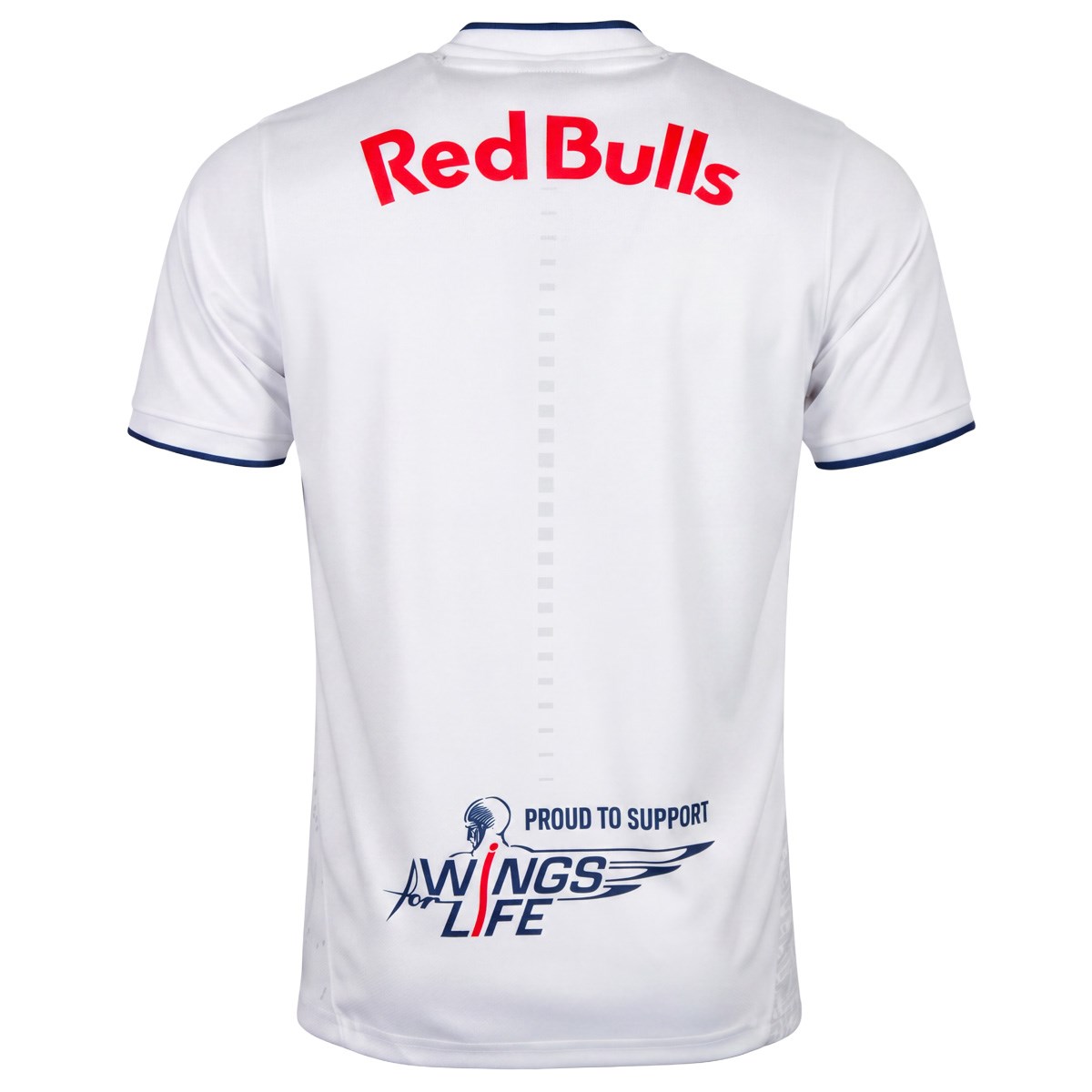 Newcastle Red Bulls Adults Away Rugby Shirt 26/27 White - Front View
