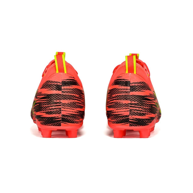 Oxen Adults Meta X All Ground Rugby Boots Orange Blaze - Heel View