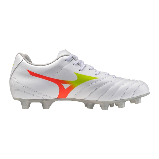 Mizuno Adults Monarcida Neo III Select Firm Ground Rugby Boots White - Instep View